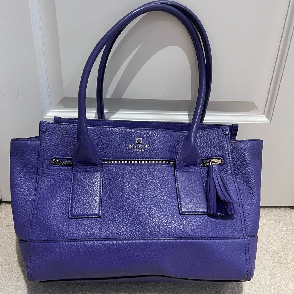 Purple Kate Spade tote!